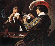 Theodoor Rombouts The Card Players Germany oil painting artist